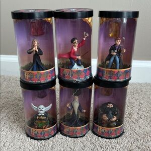 Harry Potter Hero Series Story Scope Set of 6 Vintage Enesco figures, New in Box